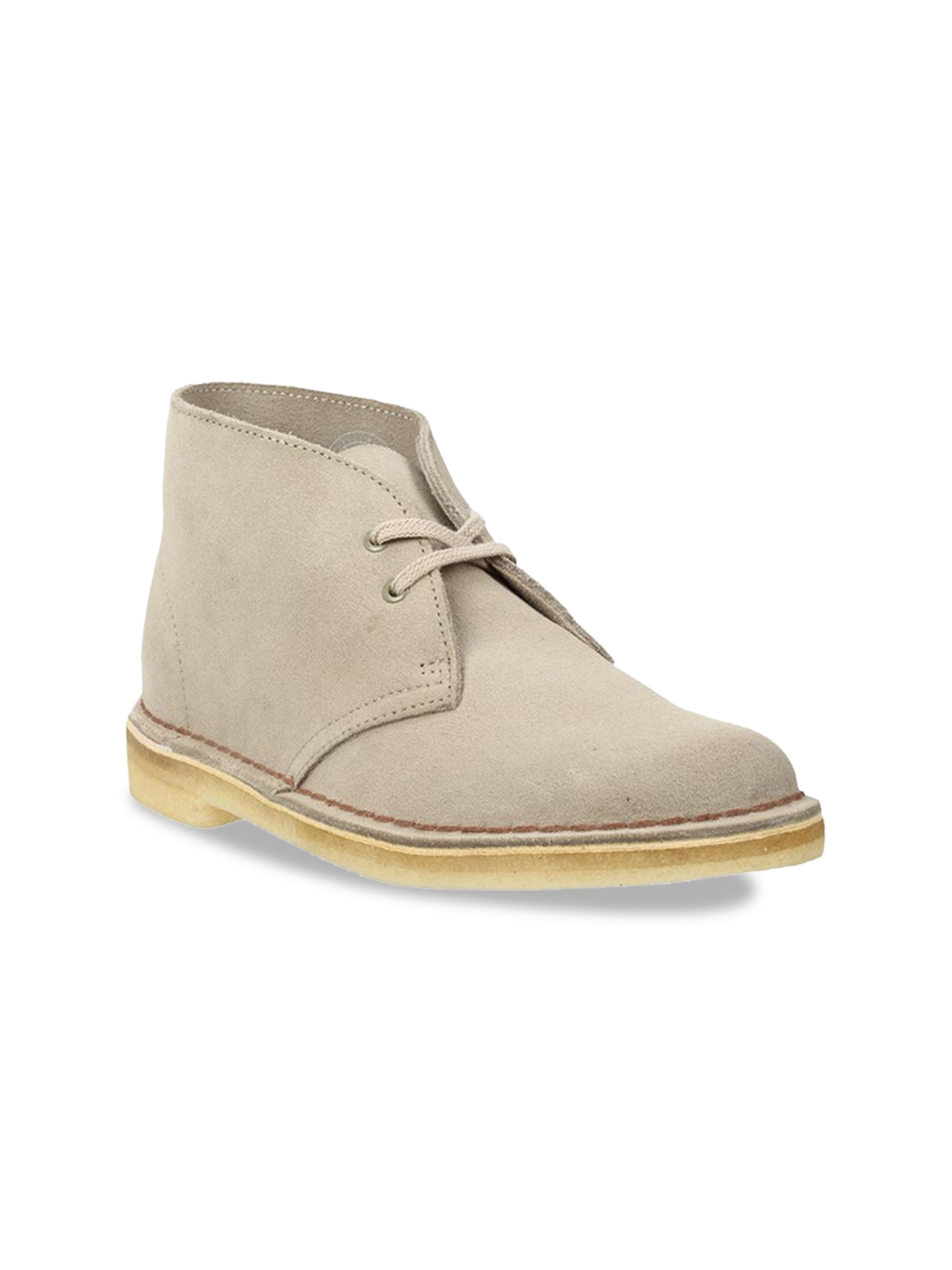 Buy Clarks Women Beige Flat Boots - Casual Shoes for Women ...