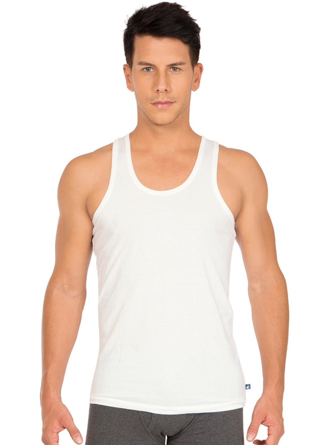 Buy Jockey Men White Innerwear Vests 8820 0105 ECWHT Innerwear Vests
