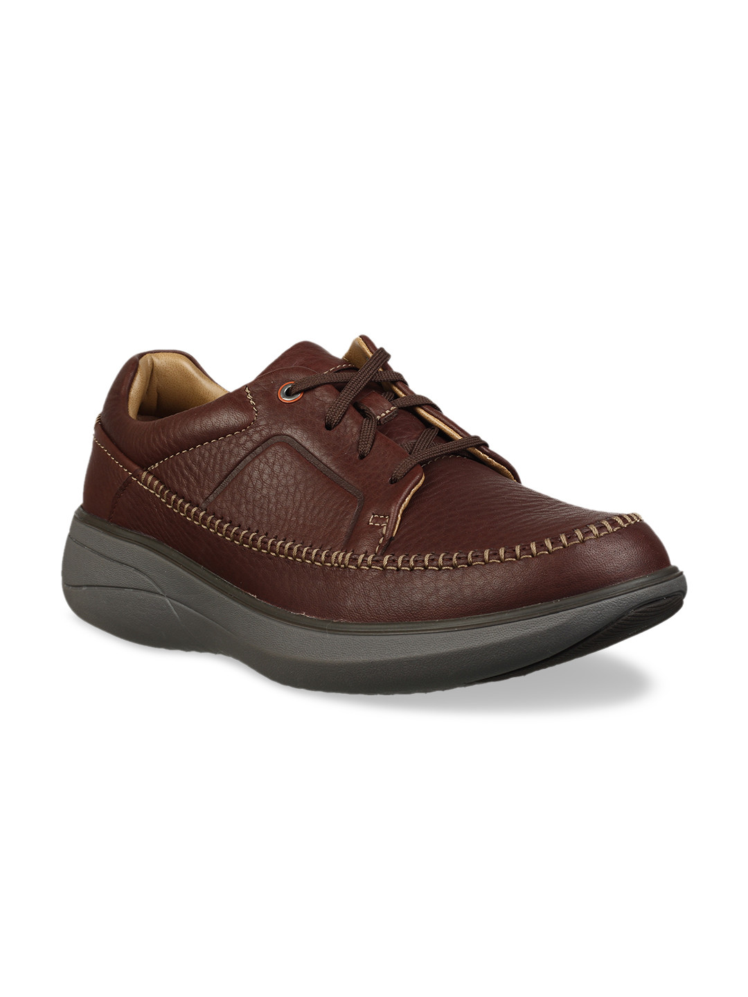 clarks mens brown casual shoes