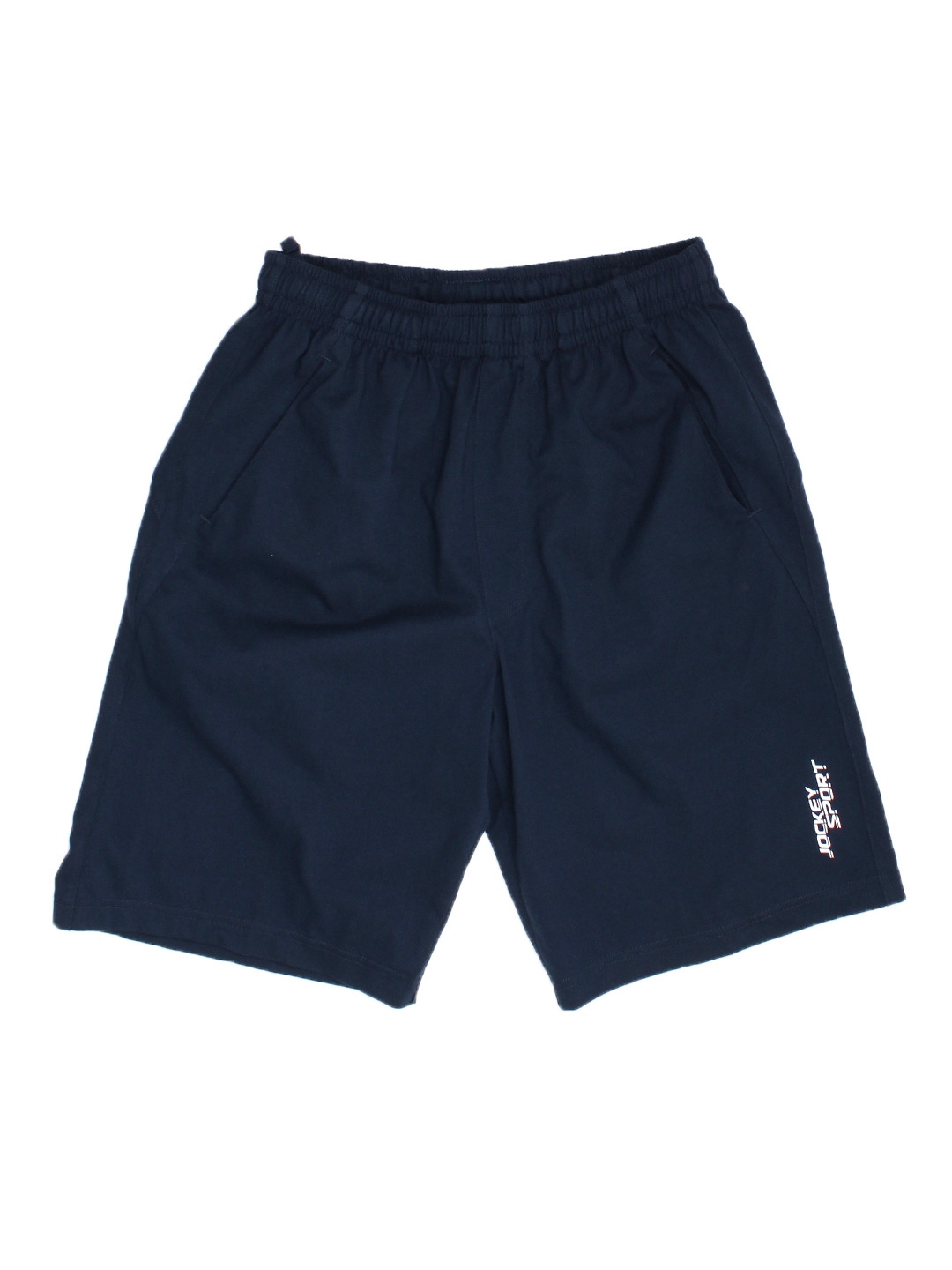 Buy Jockey Men Navy Blue Solid Sport Shorts - Shorts for Men 9867705 ...