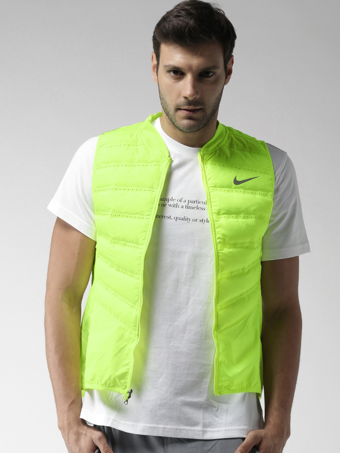 fluorescent running jacket nike