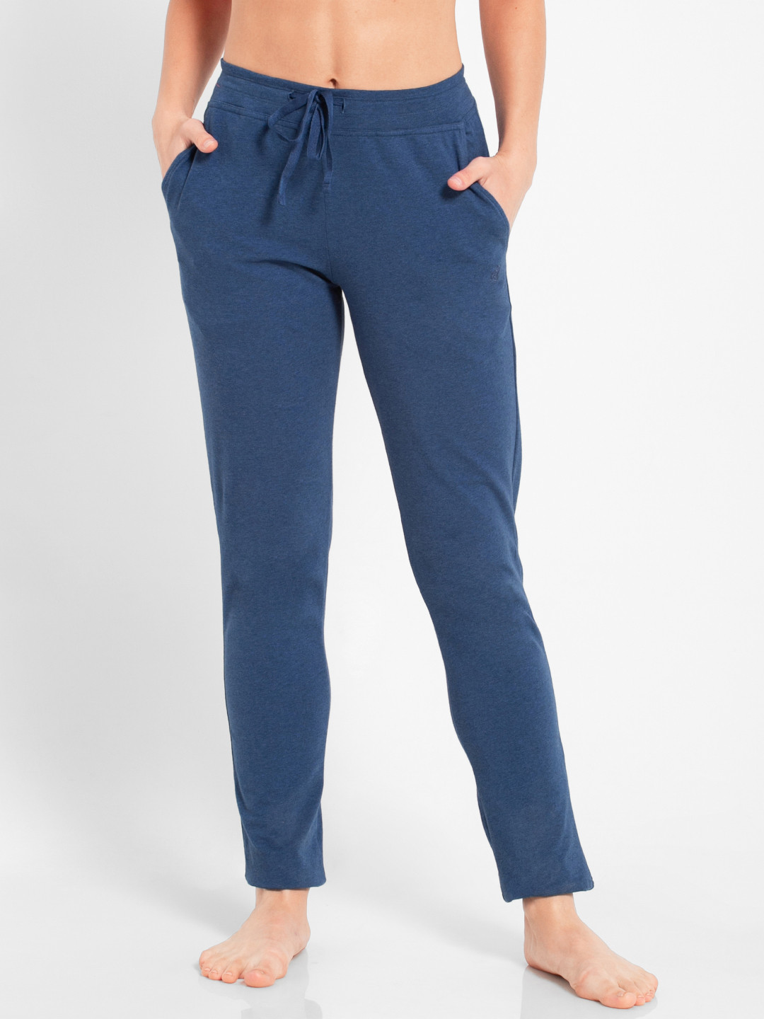 Buy Jockey Women Navy Solid Lounge Pants 1301 0105 VDMEL Lounge Pants