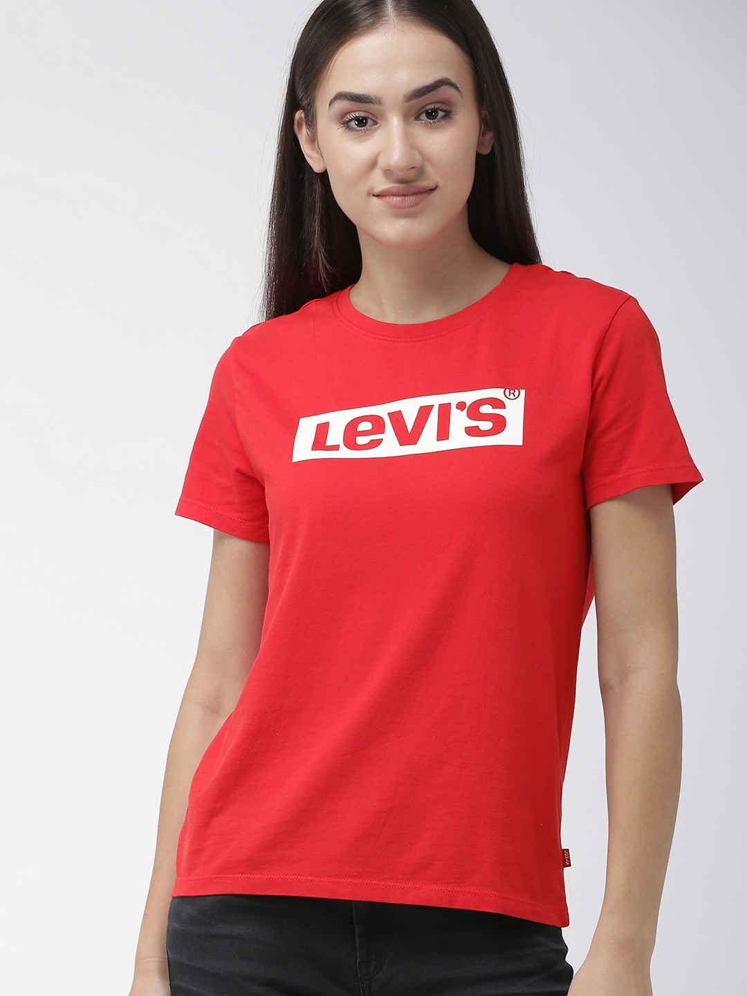 levis women t shirt flipkart