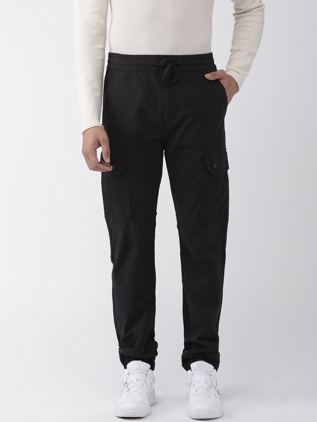 cuffed cargos mens