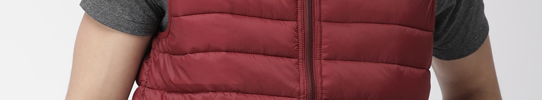 Buy Levis Men Rust Red Solid Puffer Jacket - Jackets for Men 9907469 ...