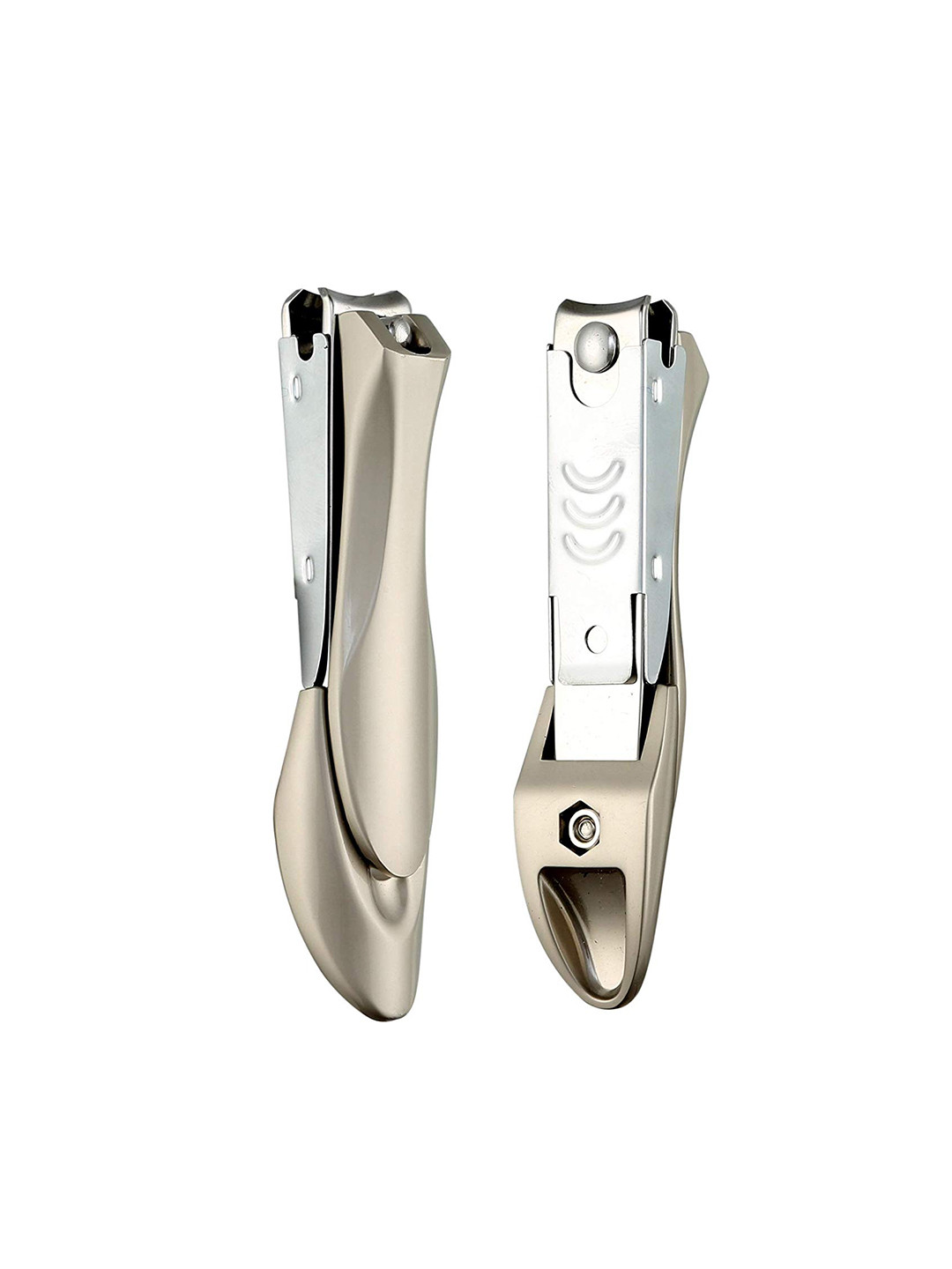 Buy Foolzy Silver Toned Korean Design Nail Cutter Clipper Nail