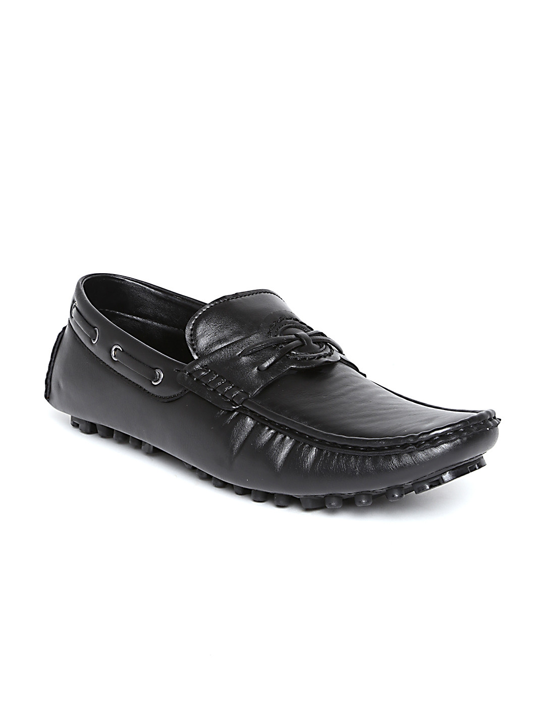 Buy Bacca Bucci Men Black Loafers Casual Shoes for Men