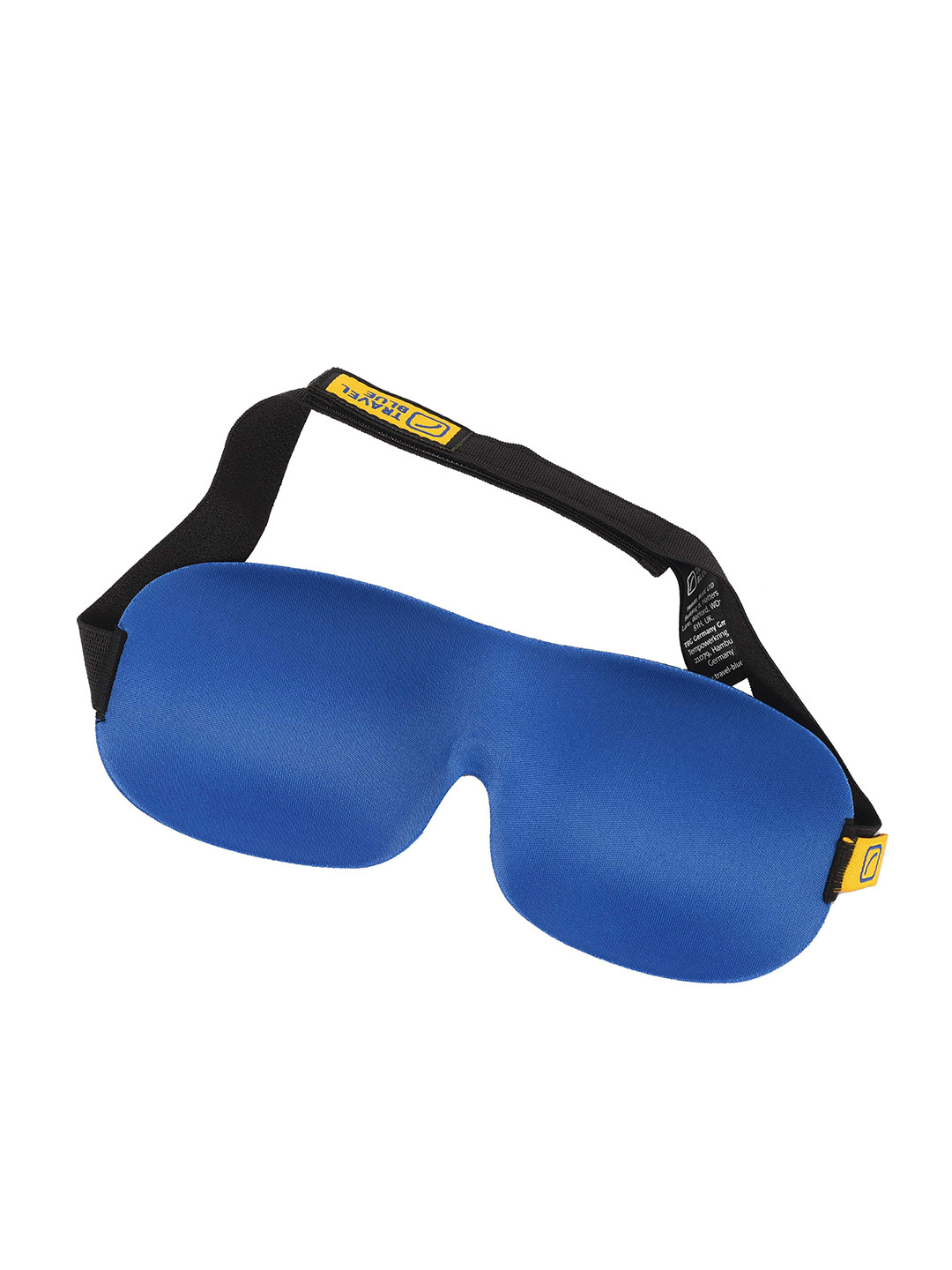 Buy Travel Blue Solid Travel Eye Mask Travel Accessory for Unisex