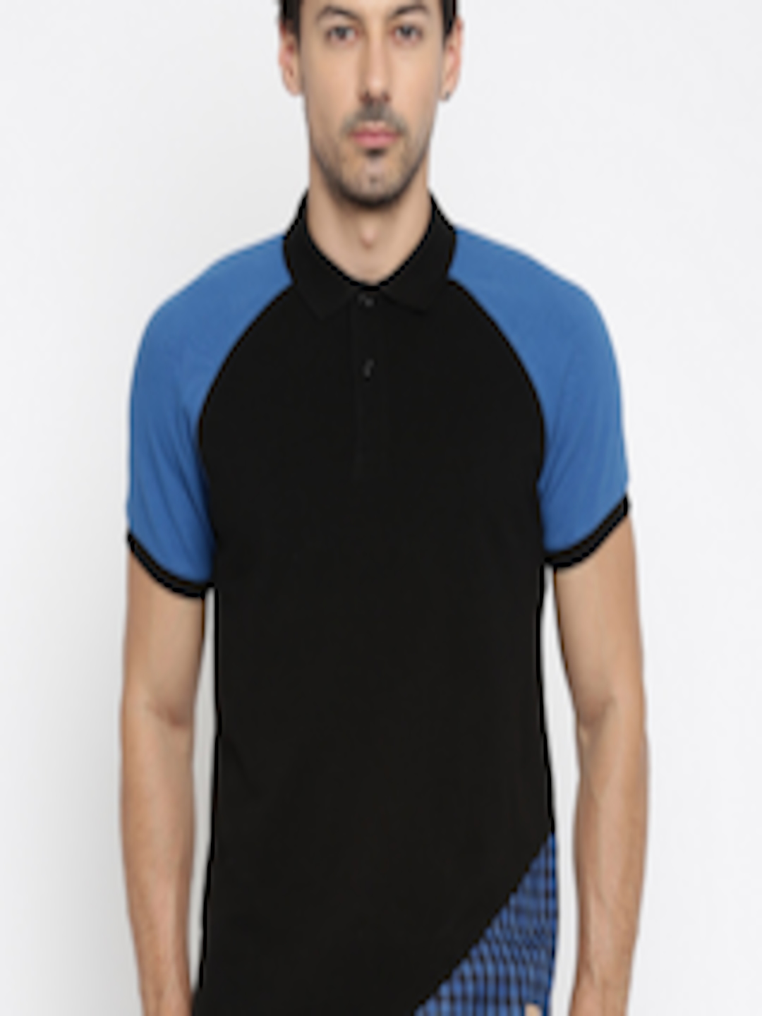 Buy United Colors Of Benetton Black Polo Pure Cotton T Shirt - Tshirts ...