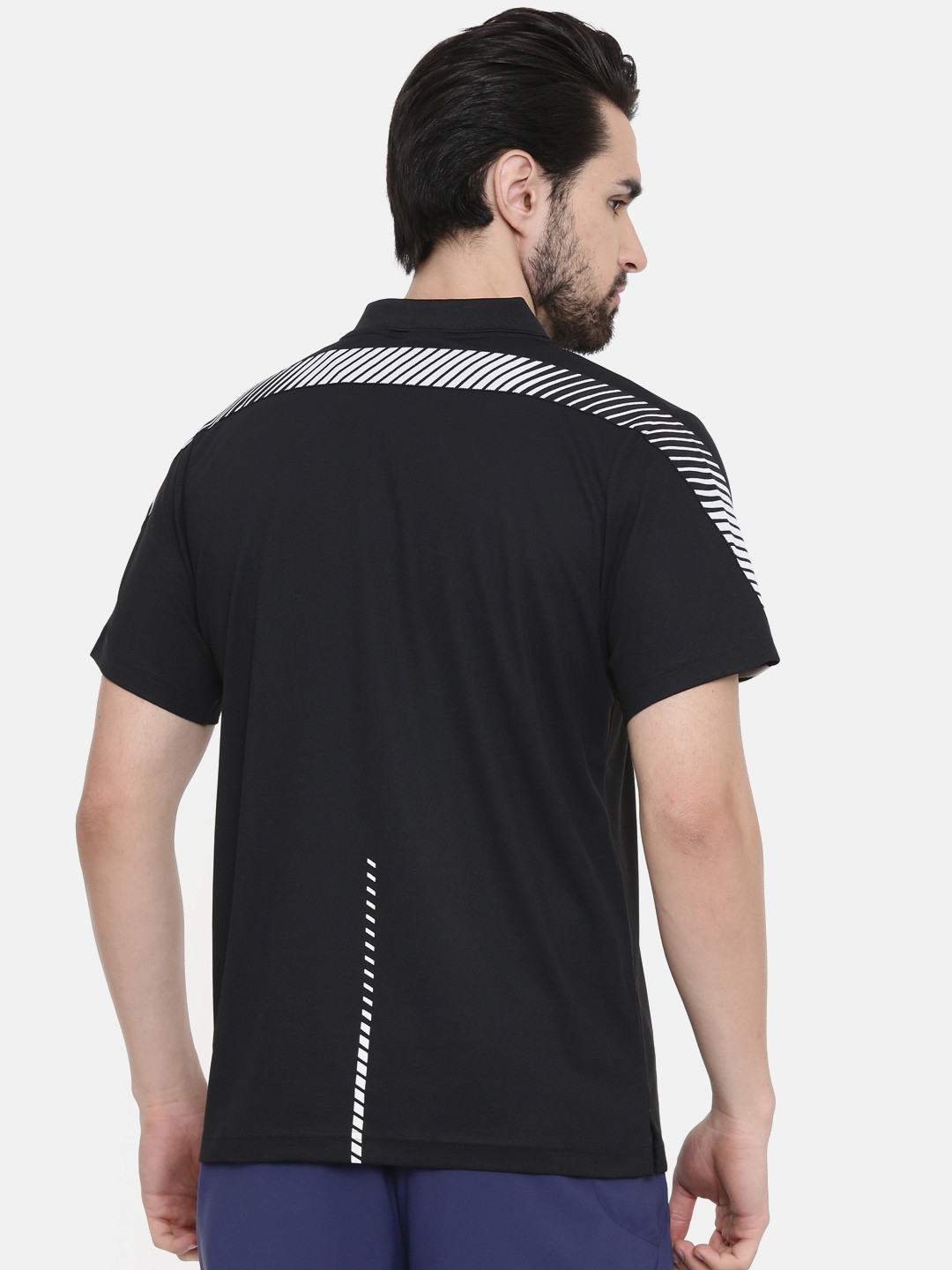 asics collar t shirt