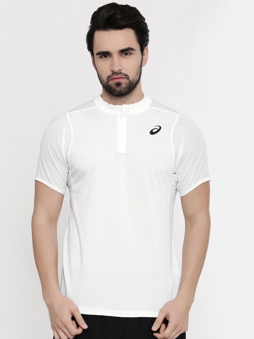 asics collar t shirt