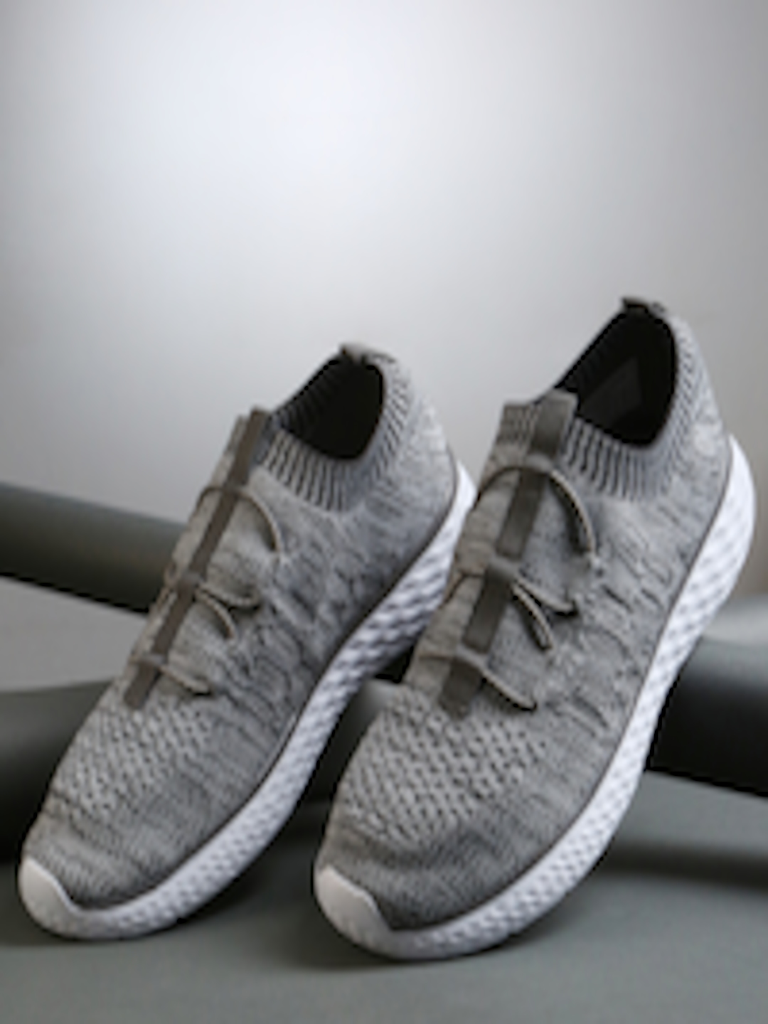 Buy WROGN Men Grey Solid Slip On Sneakers  - Casual Shoes for Men 9948491 | Myntra