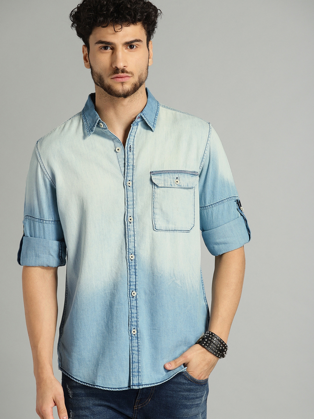 button up with jacket