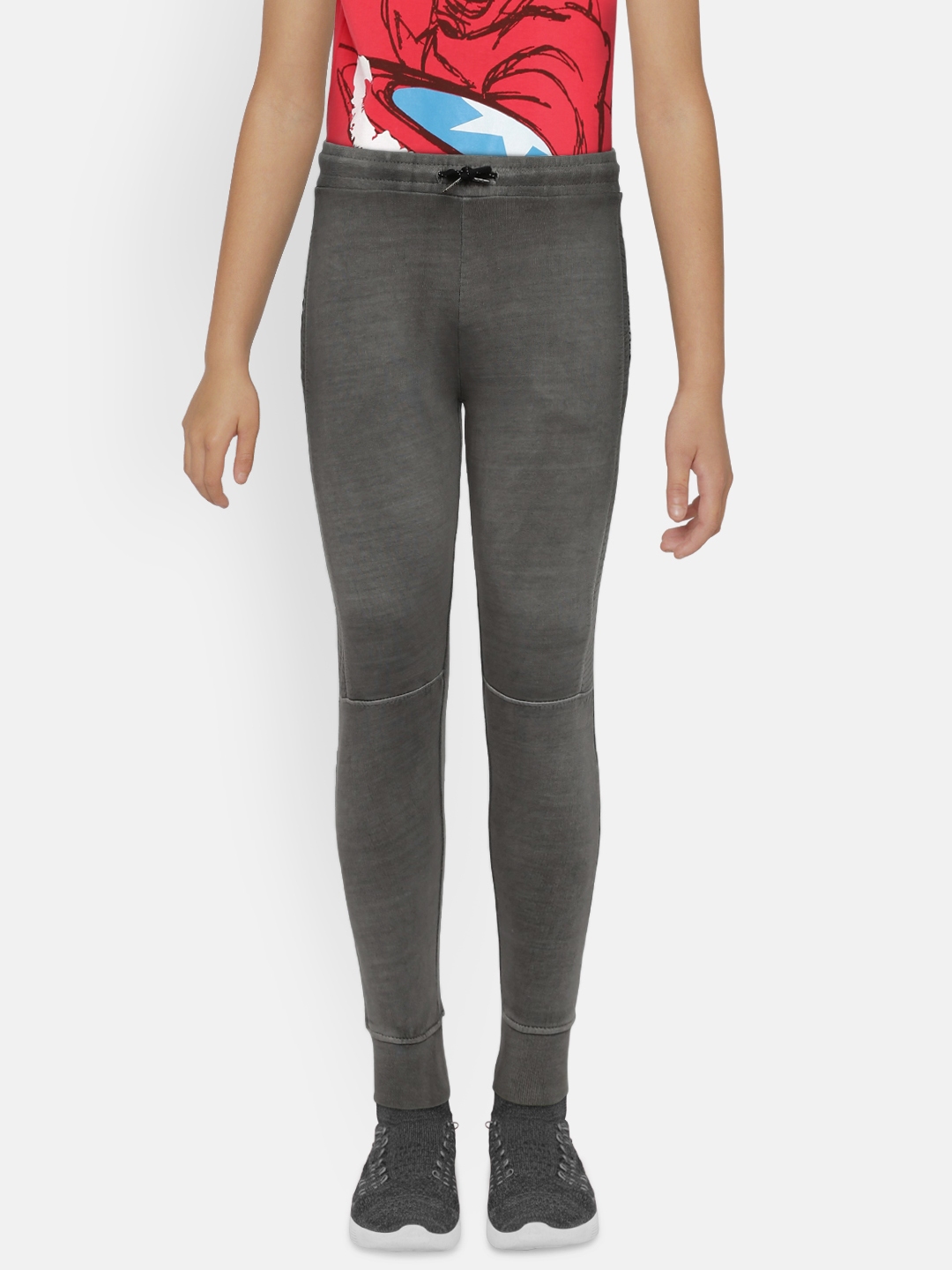 grey junior joggers