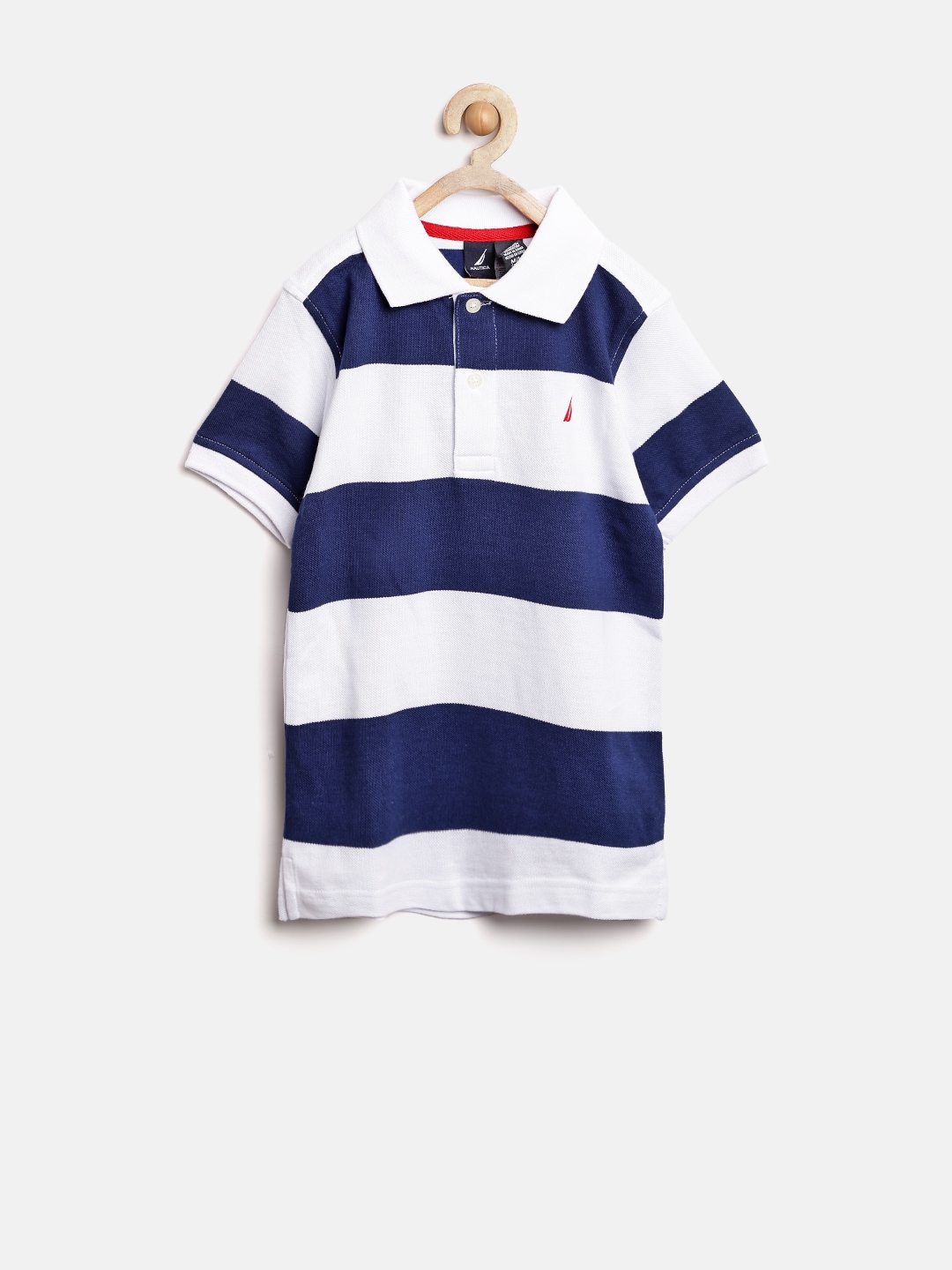 Buy Nautica Boys White Navy Striped Polo Pure Cotton T Shirt Tshirts buy-nautica-boys-white-navy-striped-polo-pure-cotton-t-shirt-tshirts