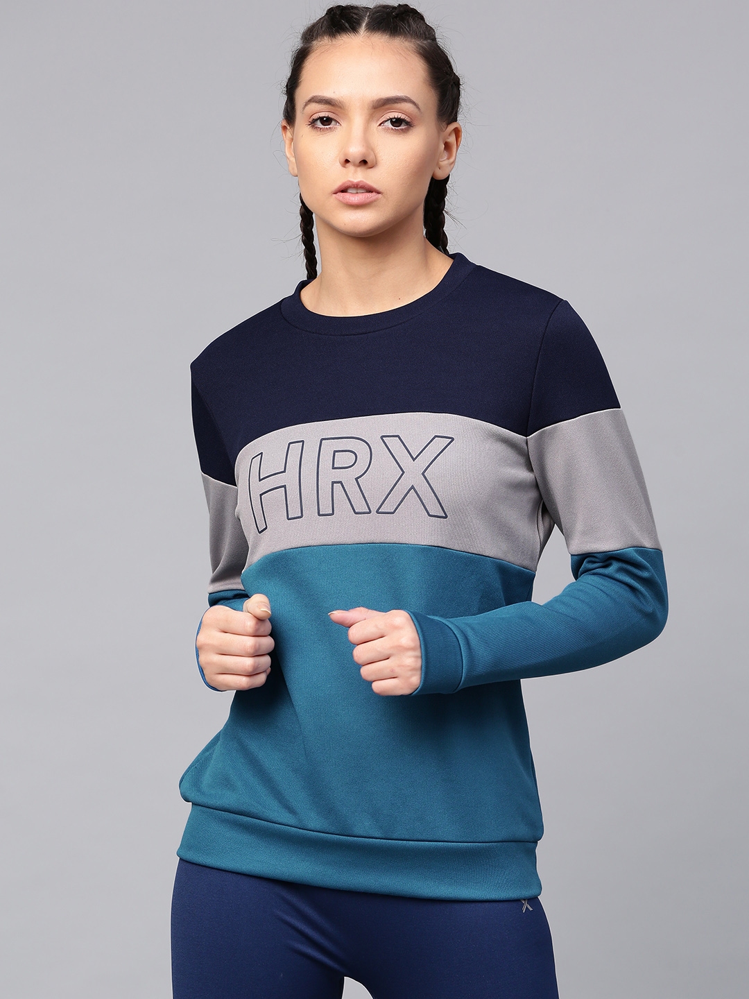 hrx sweatshirt myntra