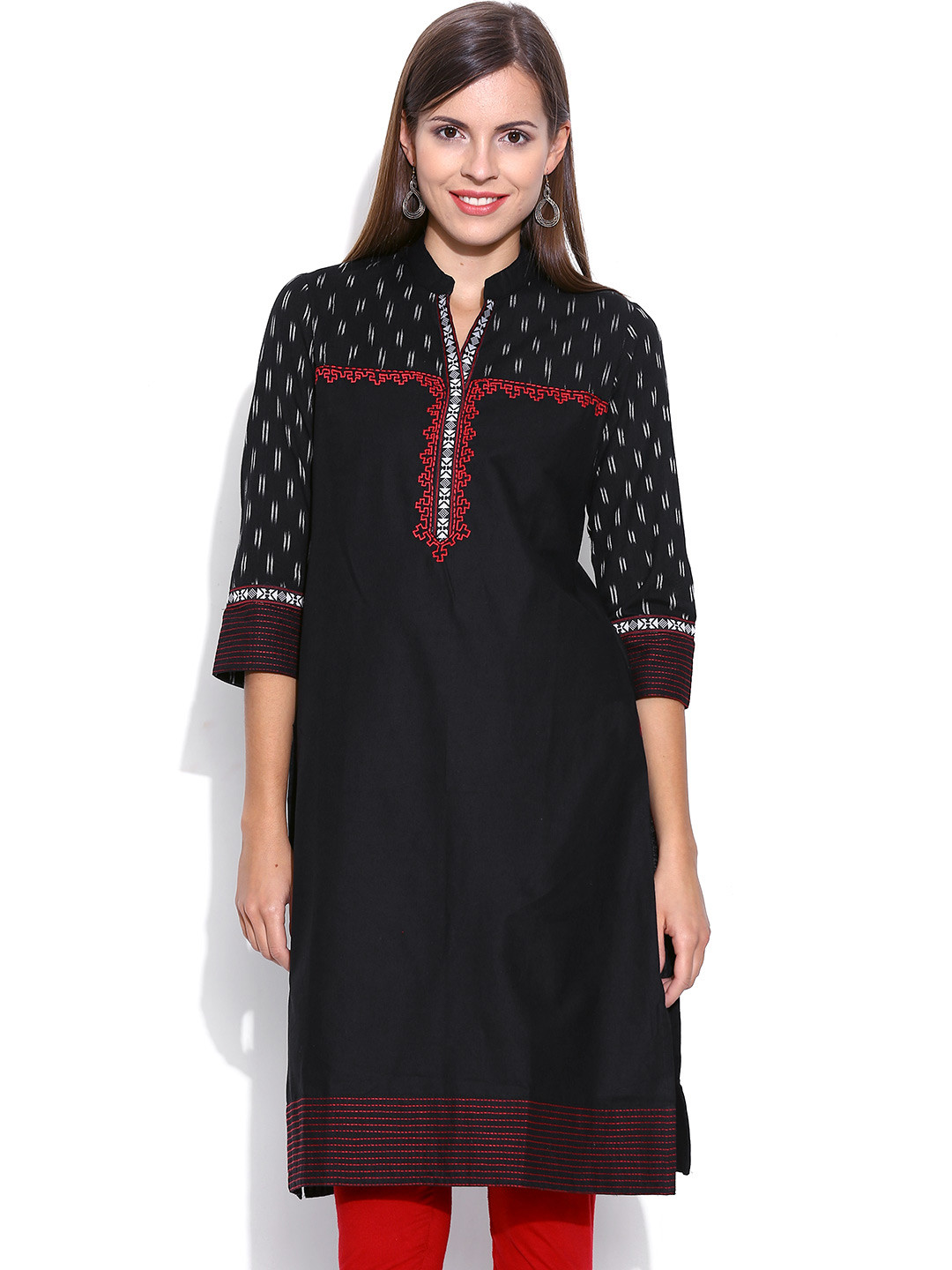 Buy BIBA Black Kurta Kurtas for Women 997785 Myntra