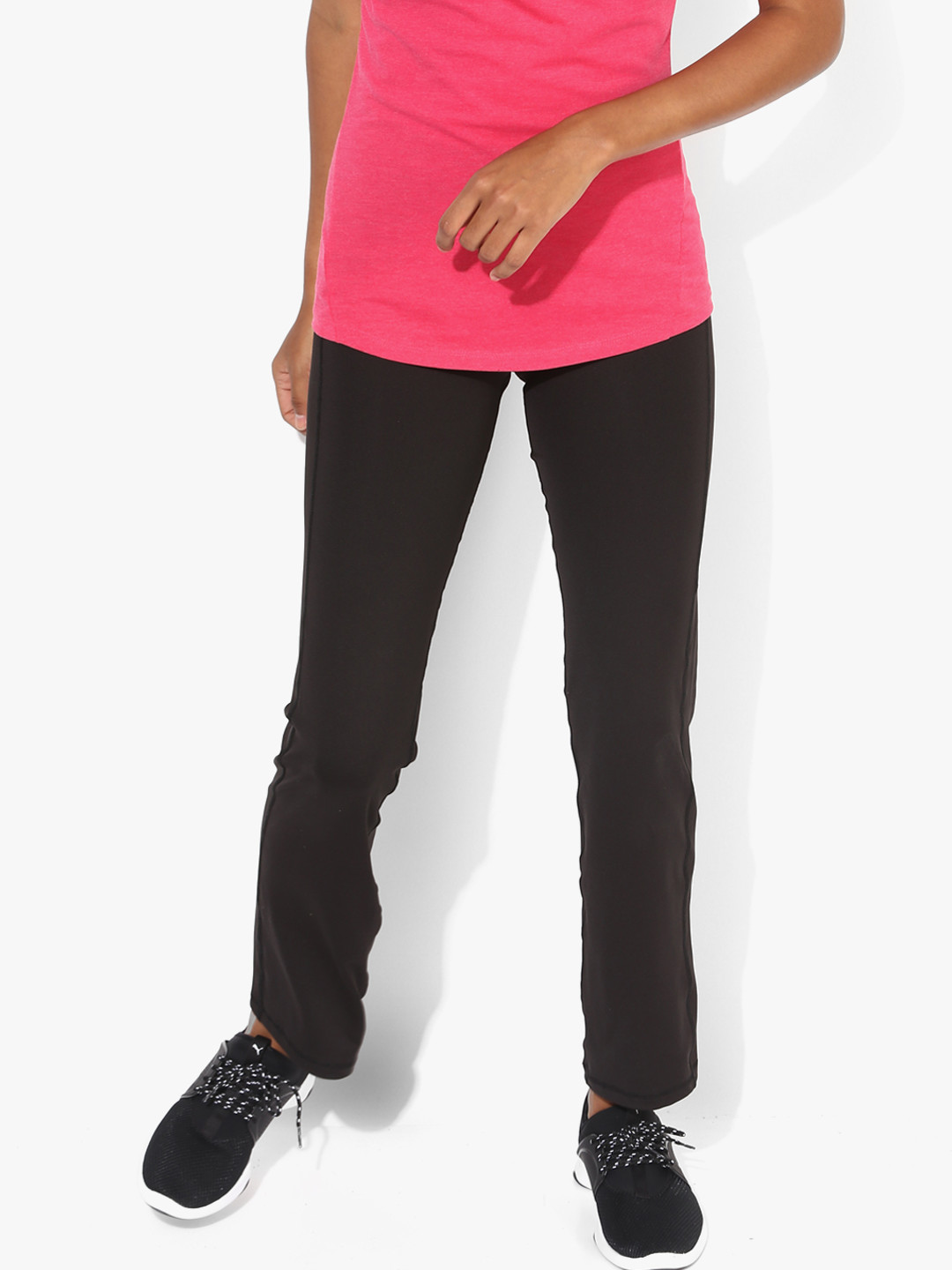 Buy Essential Straight Black Running Track Pants Track Pants for