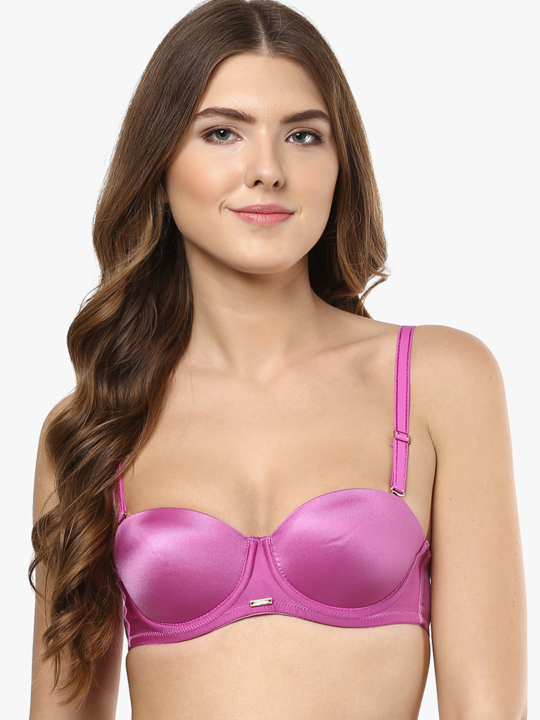 Buy Jockey Purple Solid Underwired Lightly Padded Bra Bra
