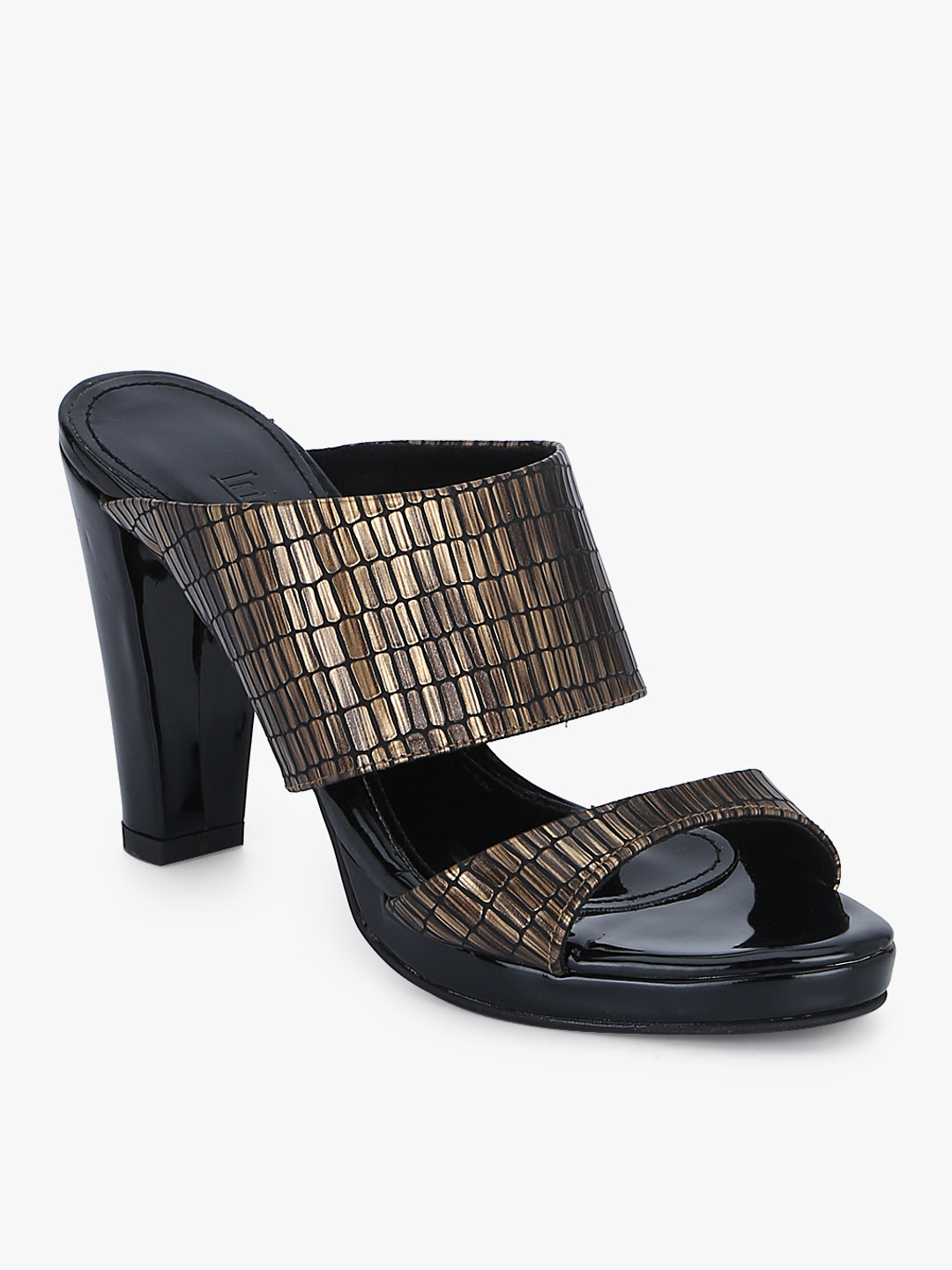 Buy Bronze Sandals Heels for Women 7683555 Myntra