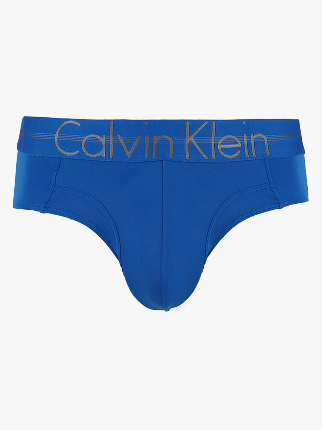 Buy Calvin Klein Underwear Blue Solid Brief Briefs for Men 7685348