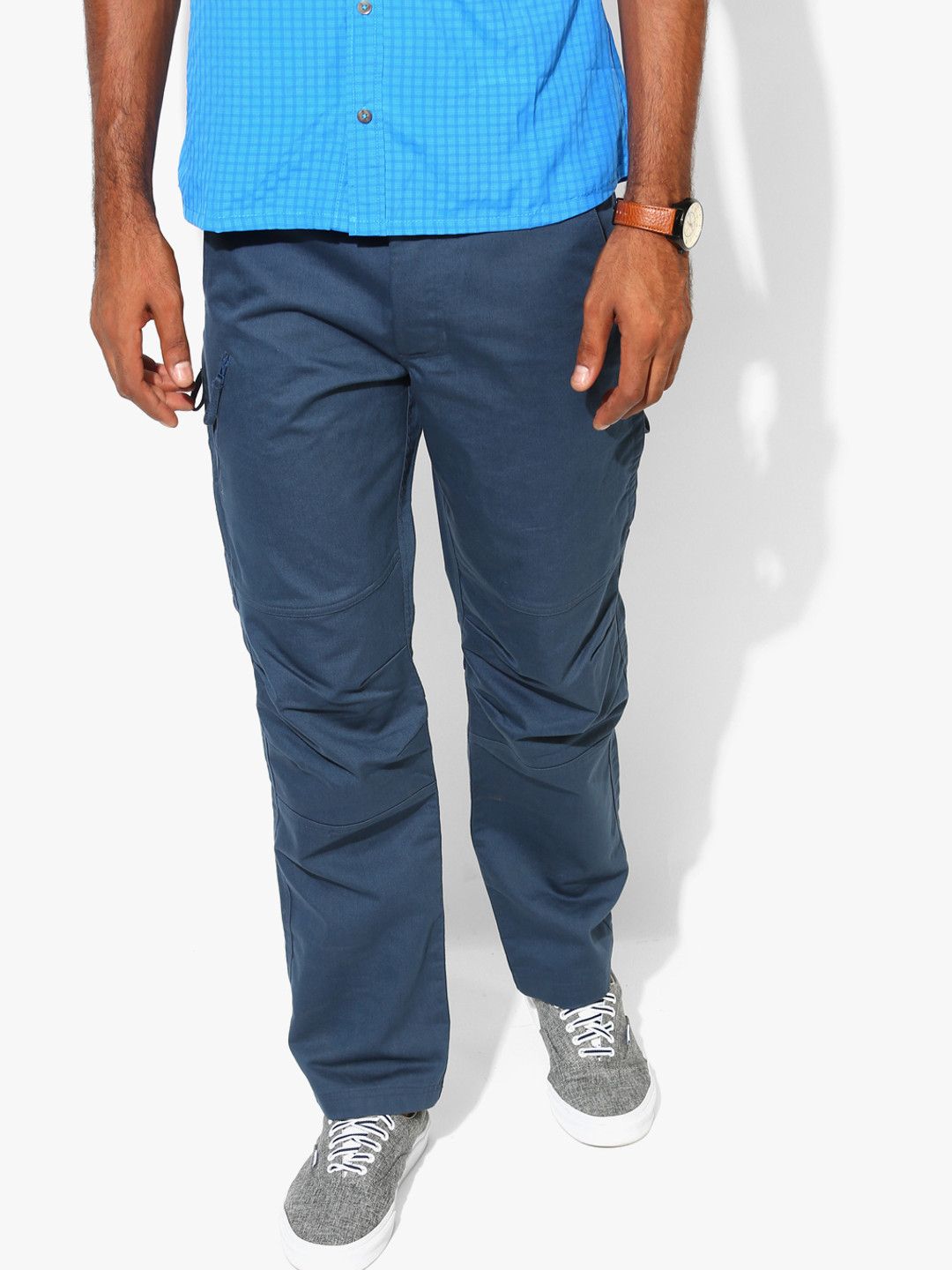 blue chinos style