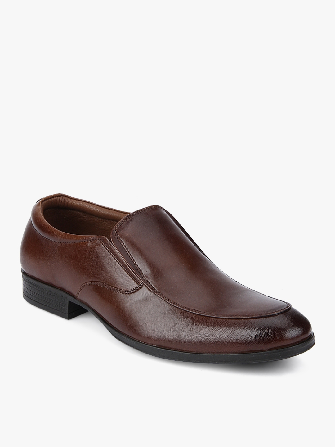 Buy Brown Slip On Formal Shoes Formal Shoes For Men 7686393 Myntra 6307