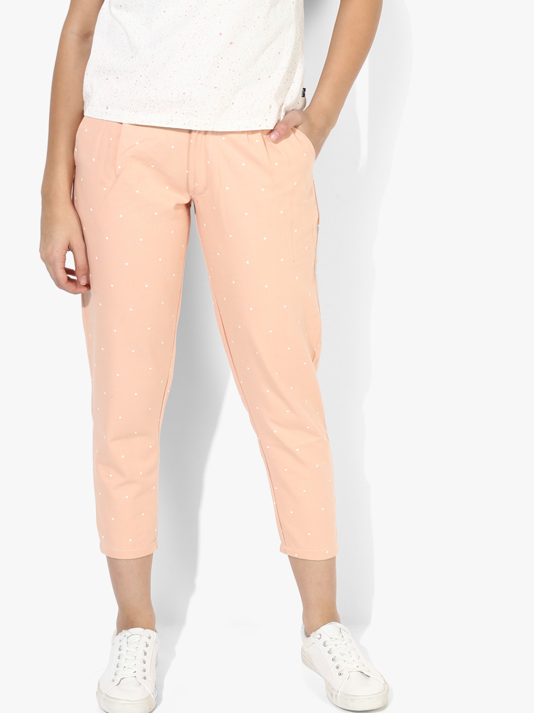 ladies cotton chinos