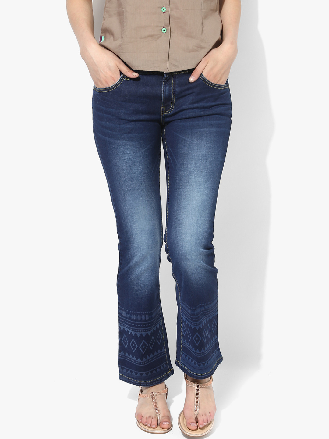 Myntra jeans for women clearance