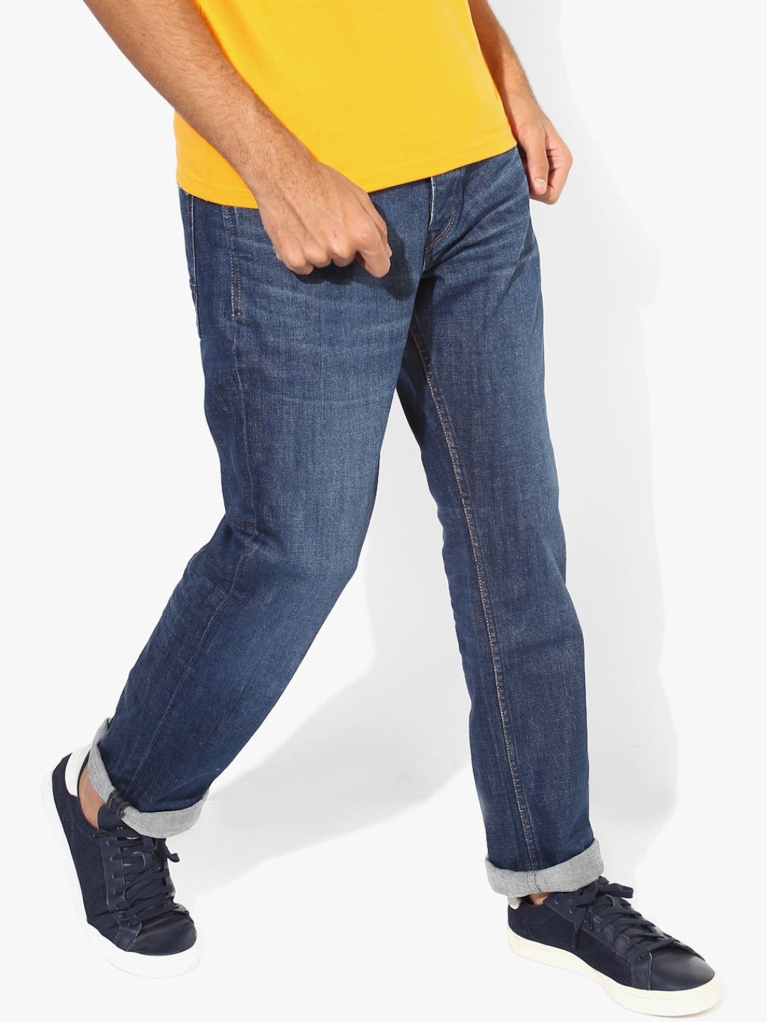 blue washed jeans mens