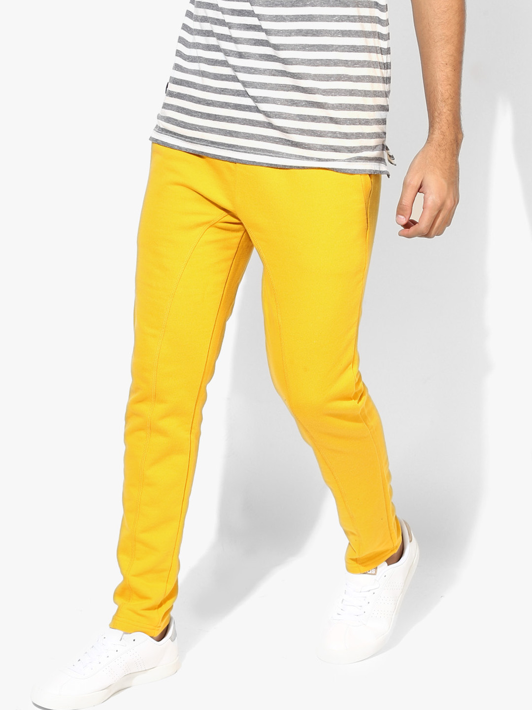 Buy Yellow Solid Track Pants Track Pants for Men 7680888 Myntra