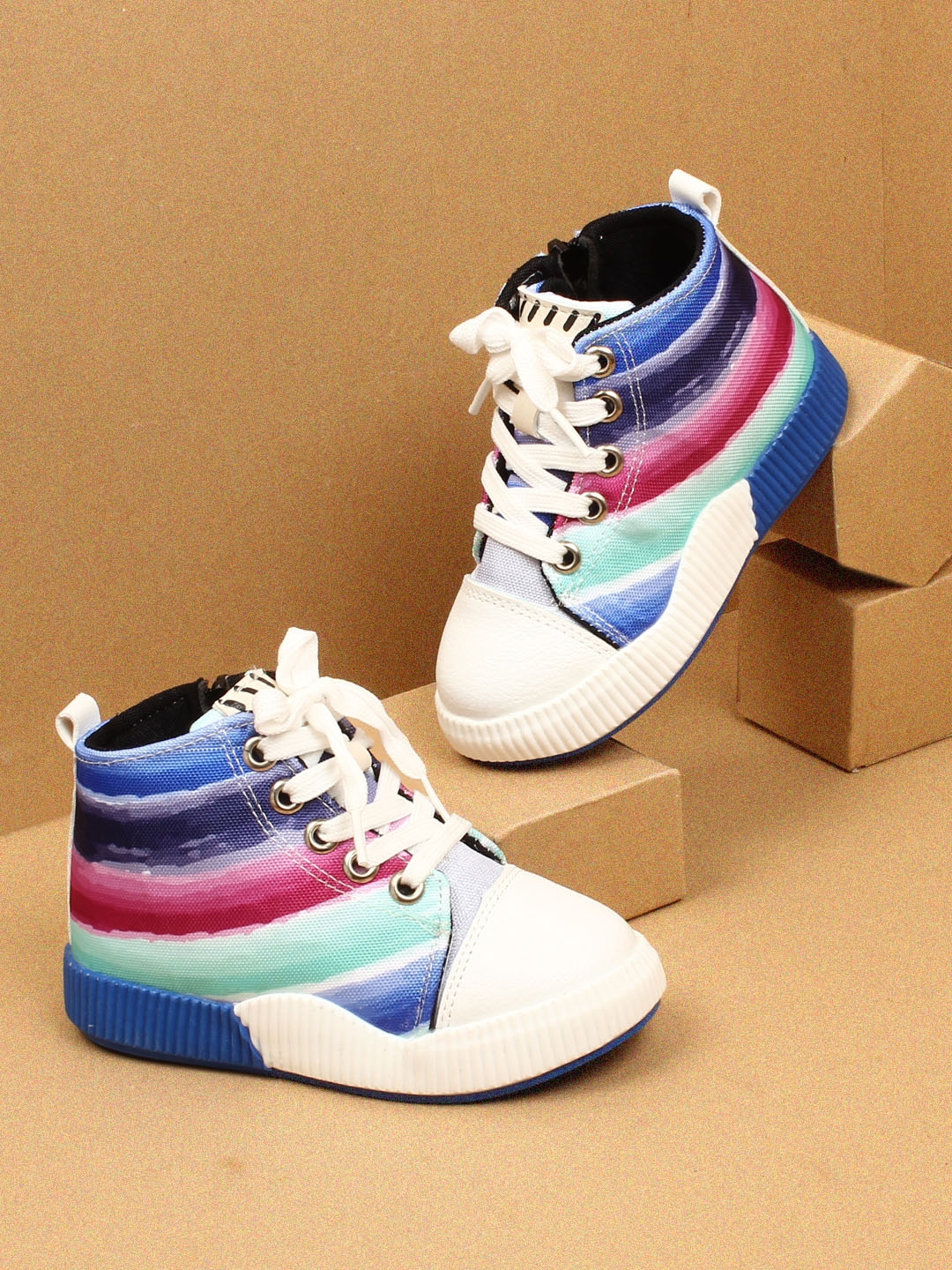 colourblocked sneakers