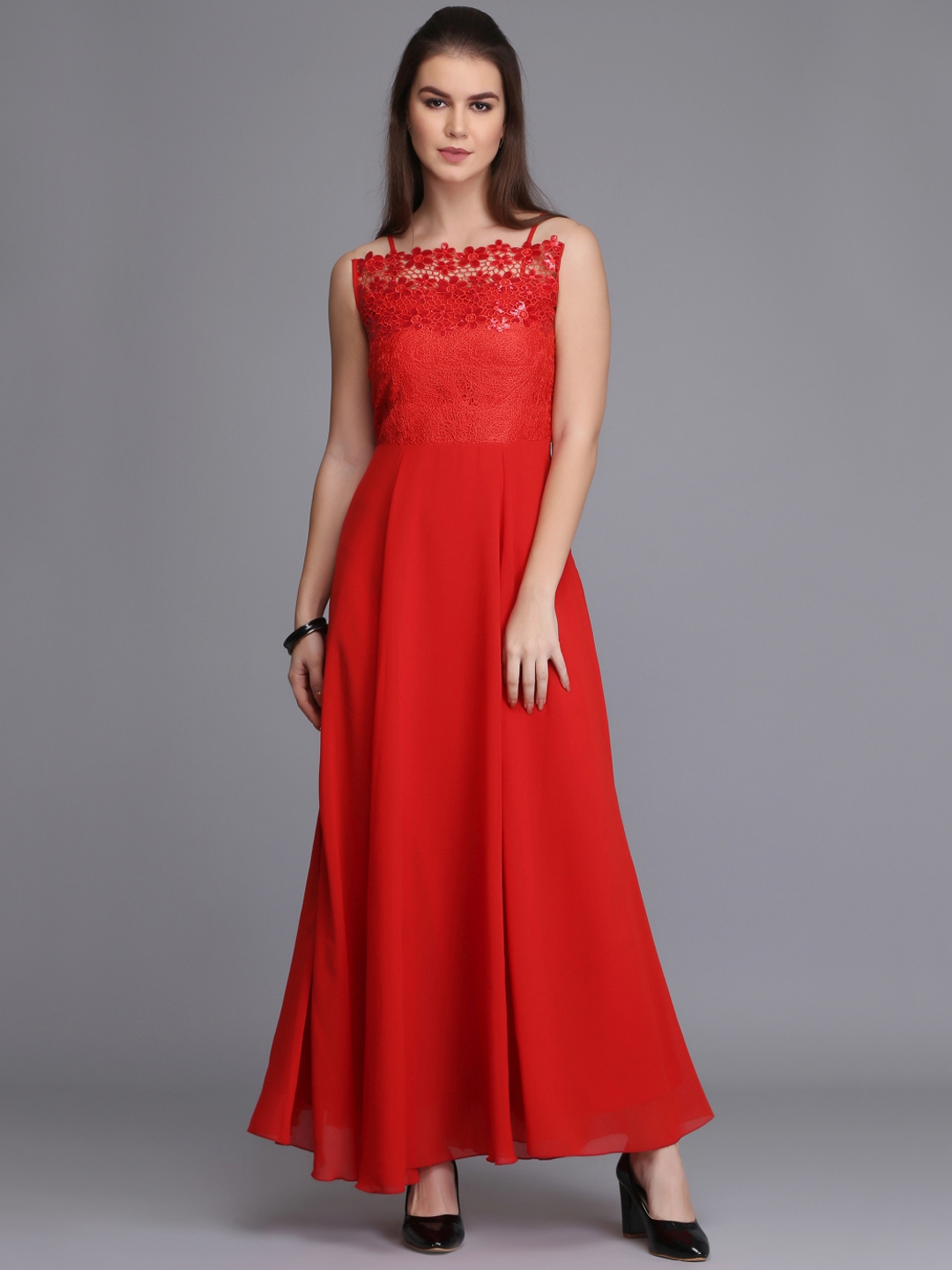 long gowns online myntra