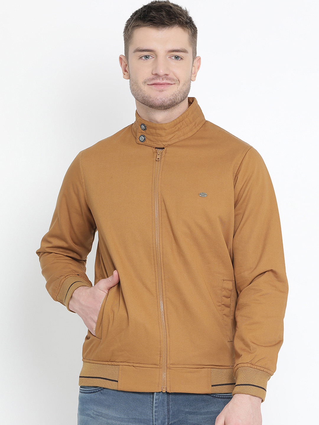 Buy Richlook Men Mustard Solid Insulator Bomber Jacket Jackets for Men 7836239 Myntra