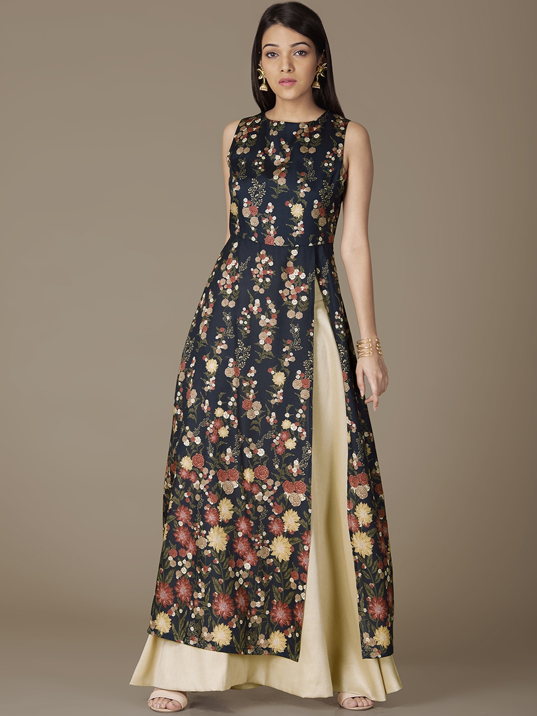 indya blue kurta
