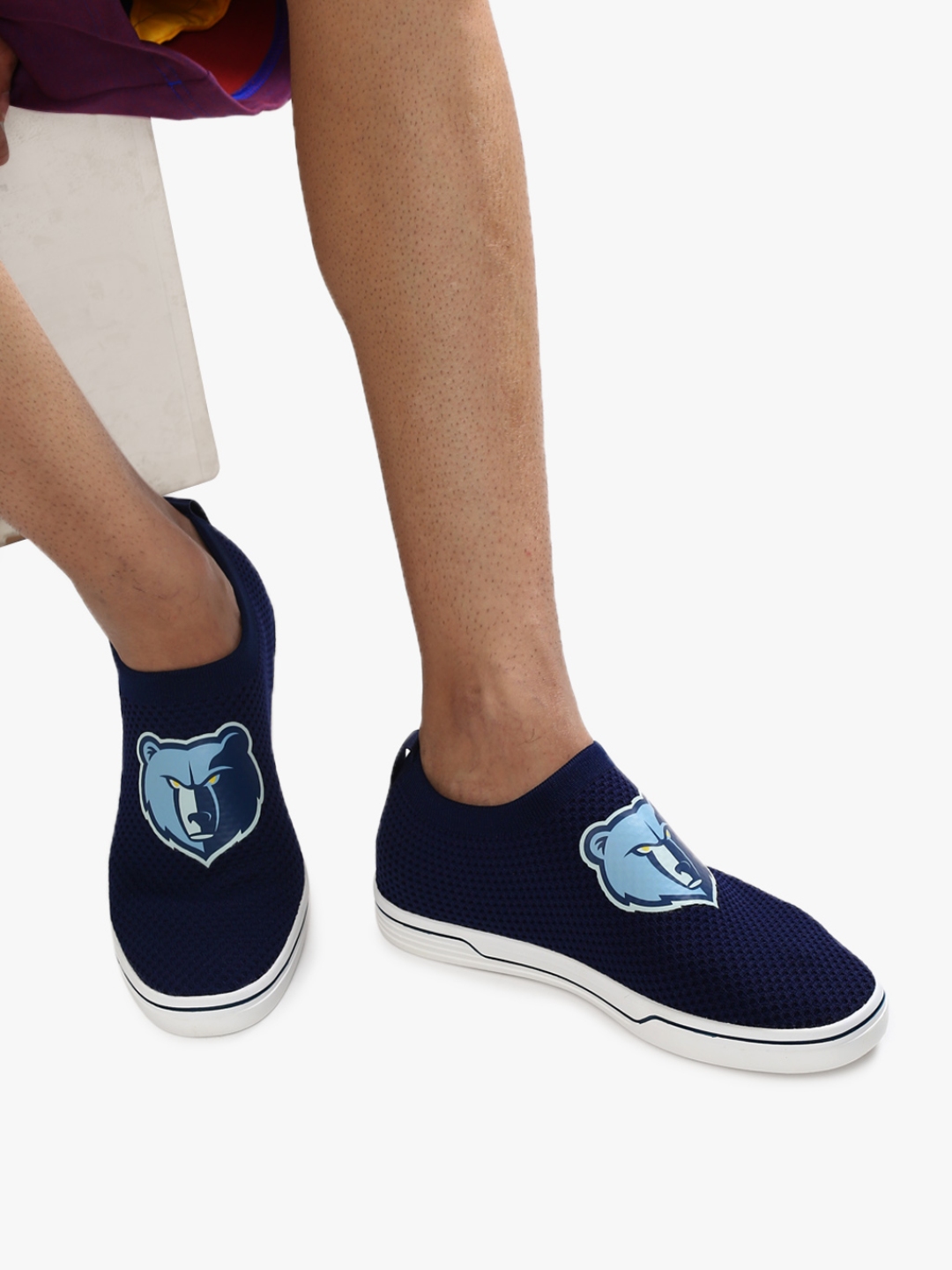 running shoes navy blue