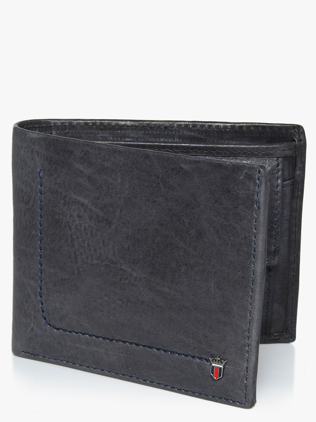 Buy Grey Leather Wallet Wallets for Men 7898271 Myntra