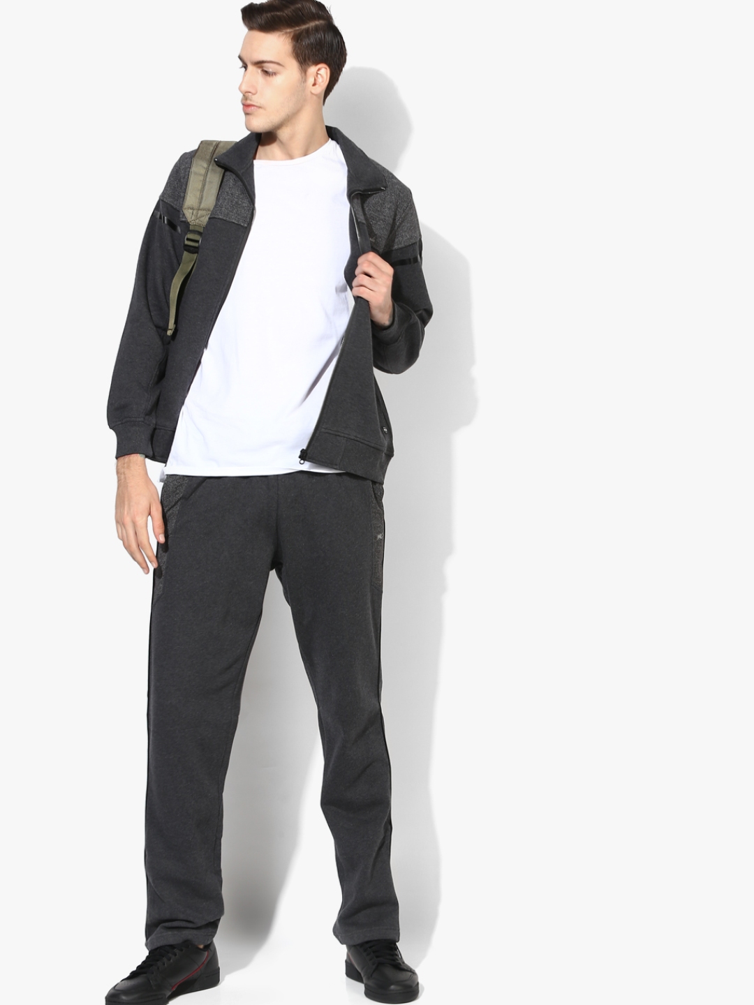 charcoal tracksuit set
