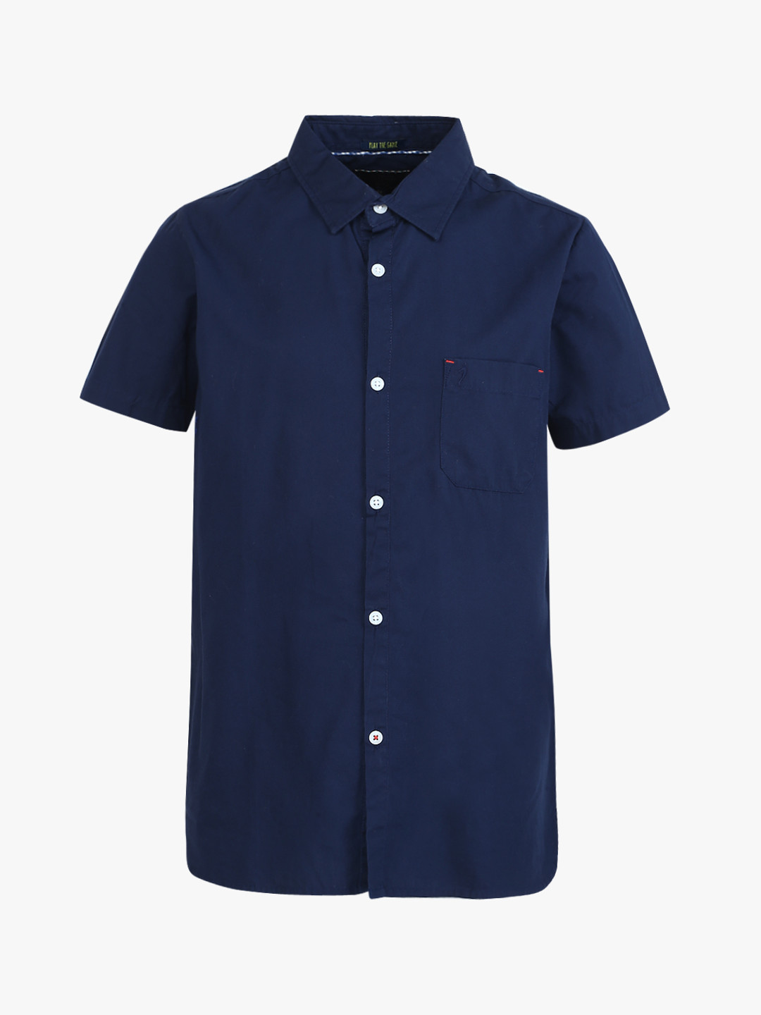 Buy Navy Blue Regular Fit Casual Shirt Shirts for Boys 7947745 Myntra