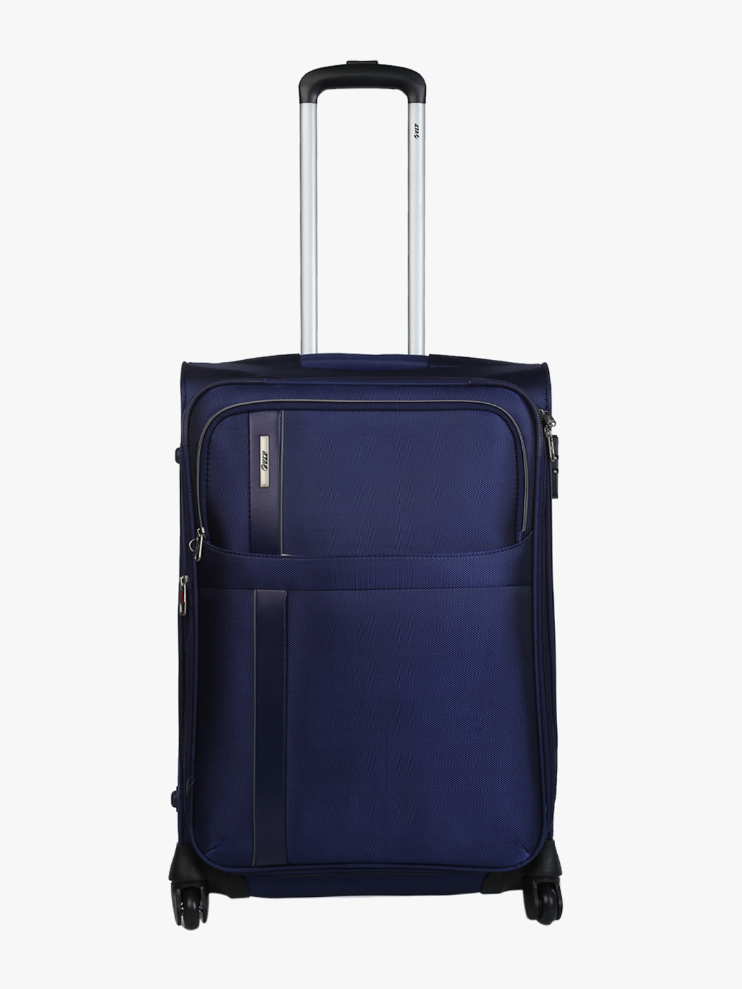 Buy Tryst 55Cm Ink Navy Blue Cabin Soft Luggage Trolley Bag for