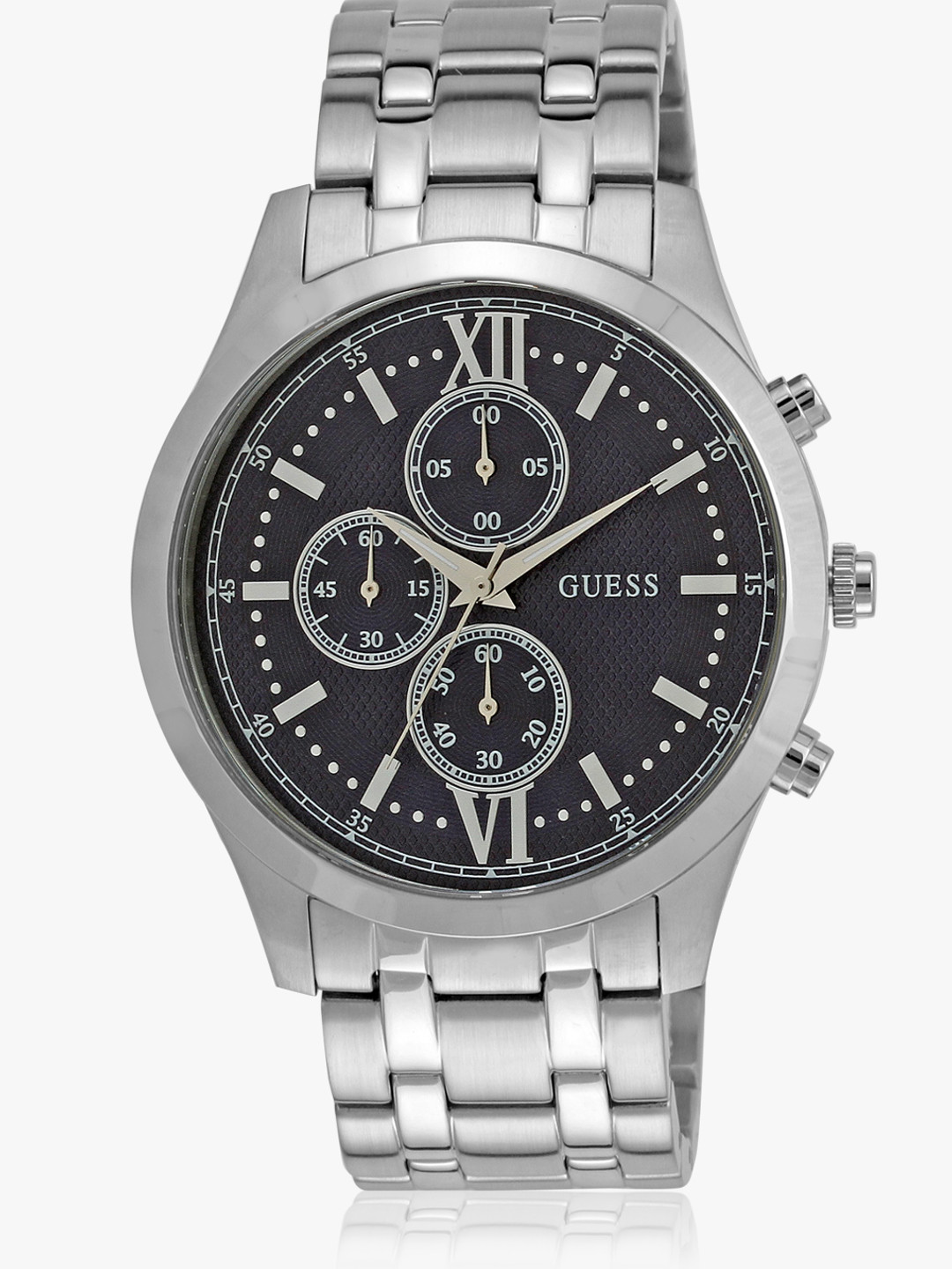 Buy W0875g1 Silver/Blue Chronograph Watch Watches for Men 7953433