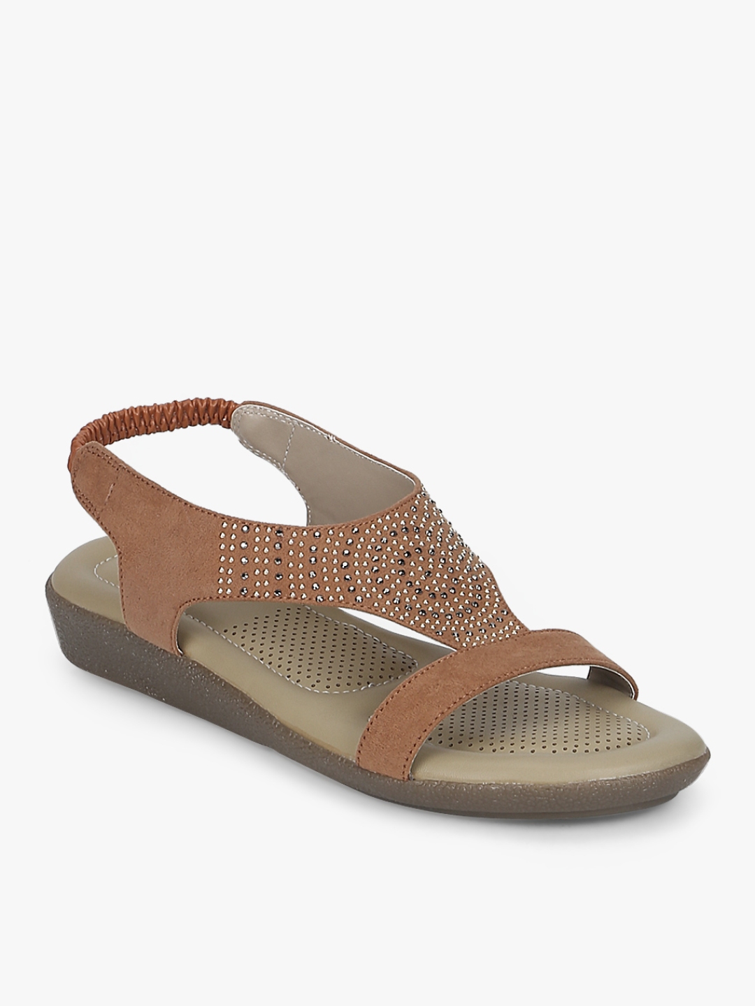 open toe womens flats