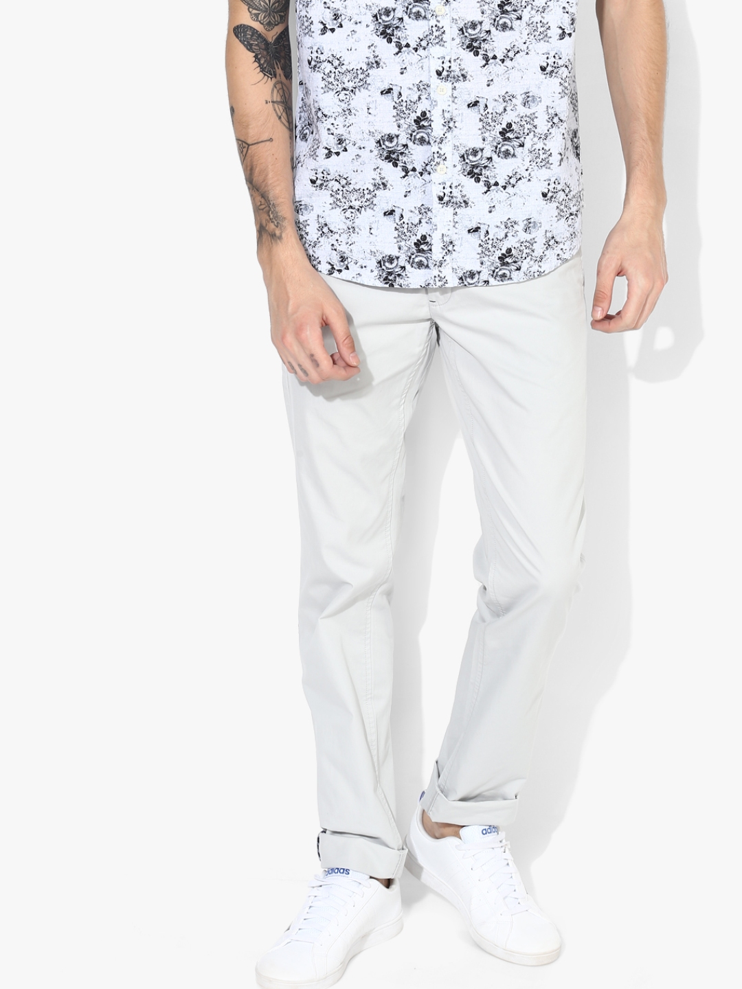 light grey chinos