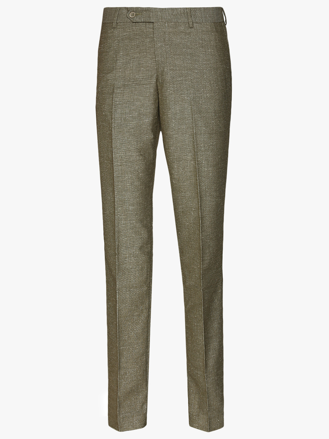 Buy Brown Solid Slim Fit Formal Trouser Trousers for Men 7926599 Myntra