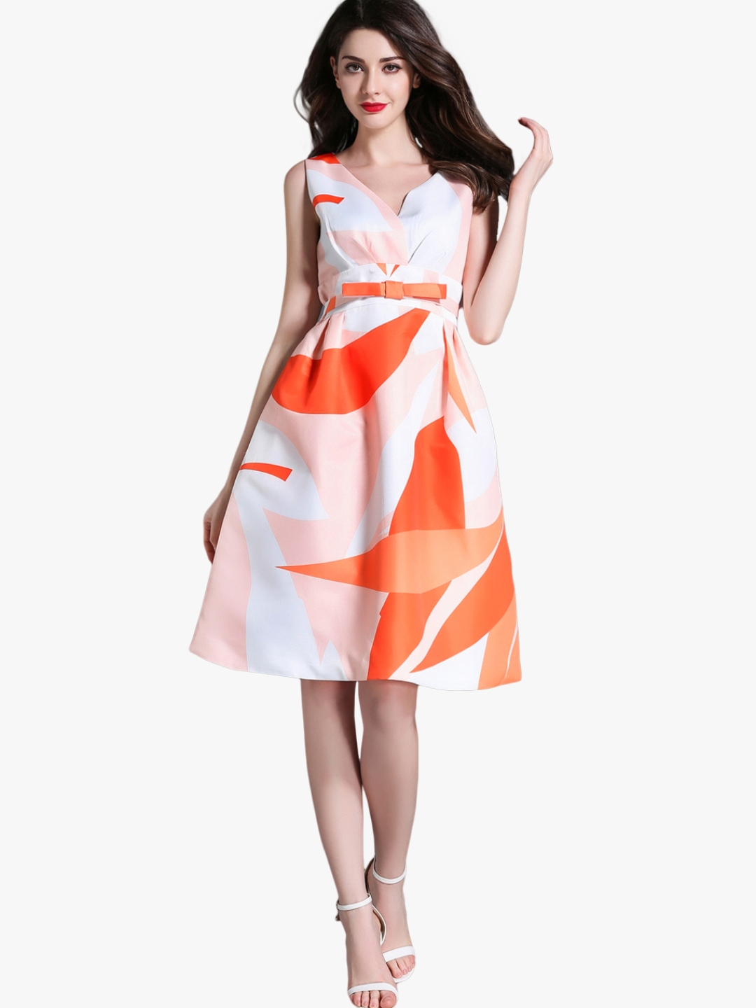 orange and white outfits
