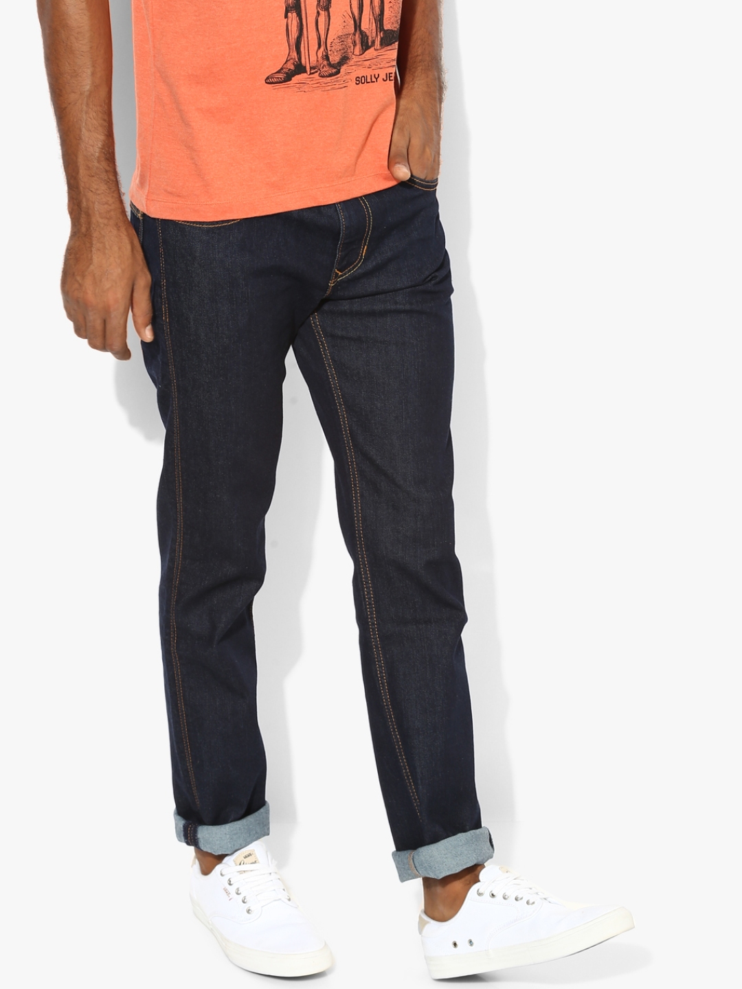 blue washed jeans mens