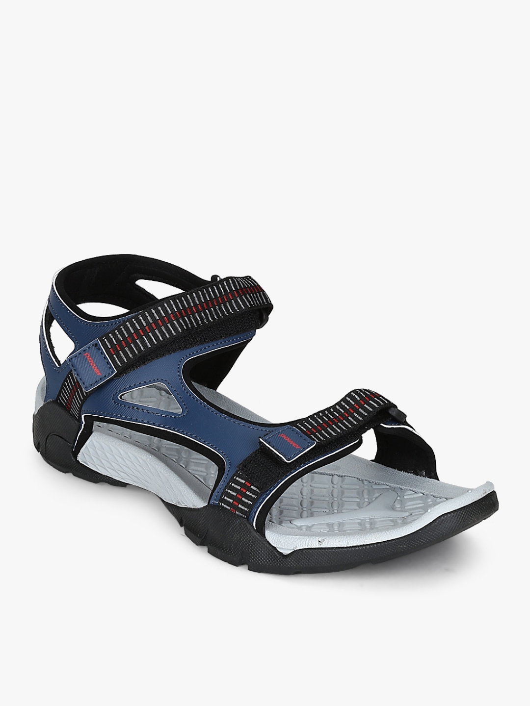 louis philippe men's leather sandals and floaters