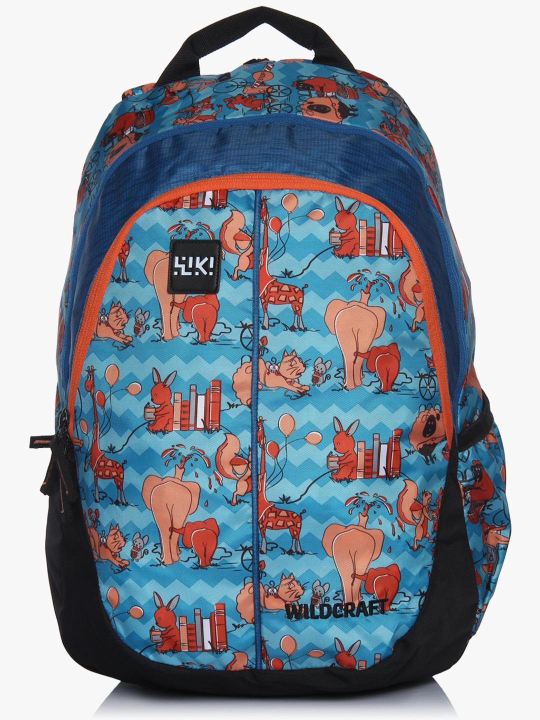 Buy Wiki Zoo 4 Blue Backpack Backpacks for Unisex 7932533 Myntra