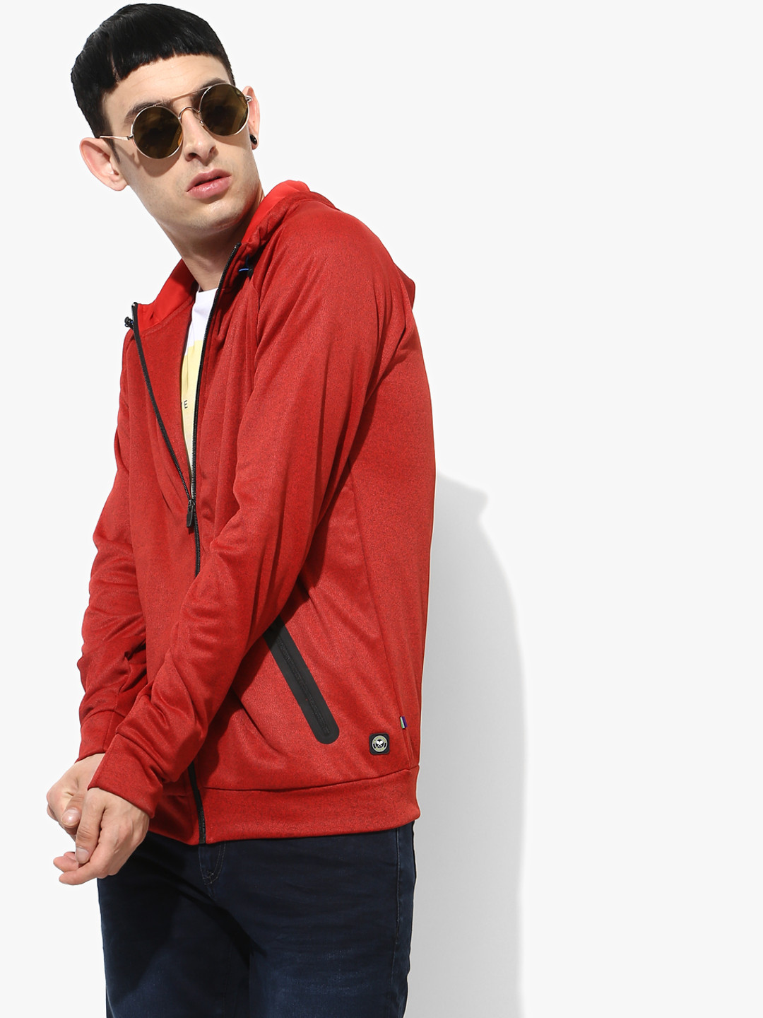 Hoodies in myntra clearance