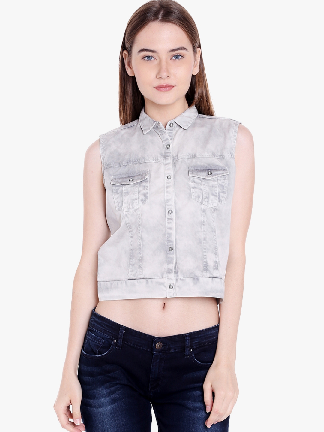 white casual shirts women